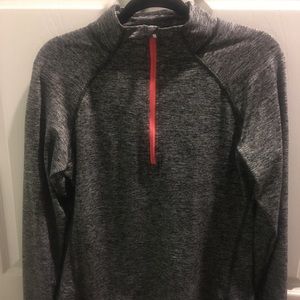 Tangerine -running pull over -Gray size Large